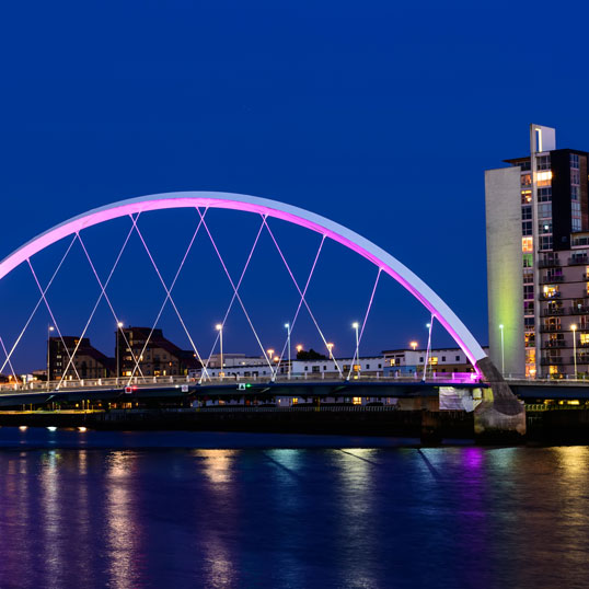 Glasgow River Clyde Arc